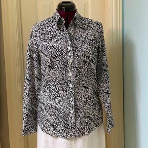 No iron fine cotton blouse